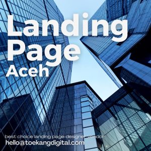 harga salespage dan landing page di aceh