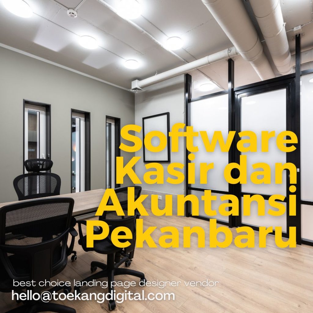 Jual Software Kasir dan Akuntansi di Pekanbaru dan Sekitarnya