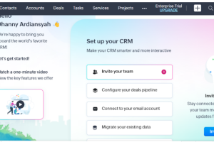 software zoho crm