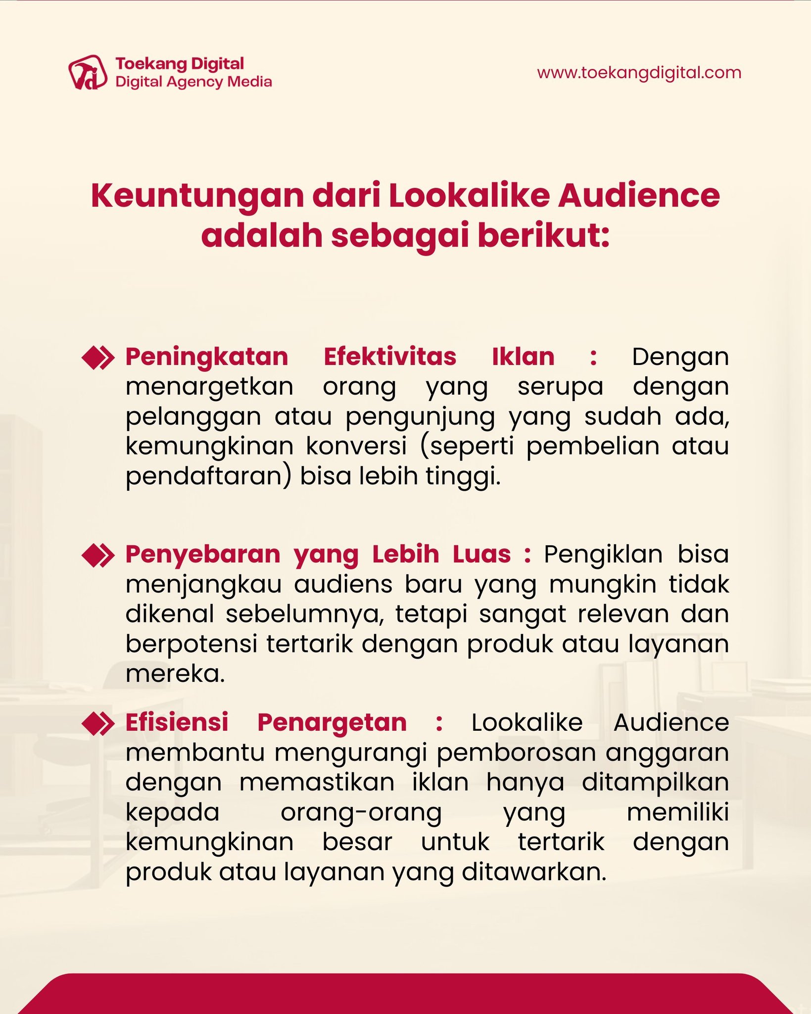 keuntungan look a like audiens